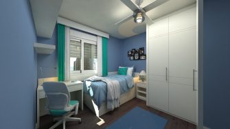 What does the colour of your bedroom say about you?